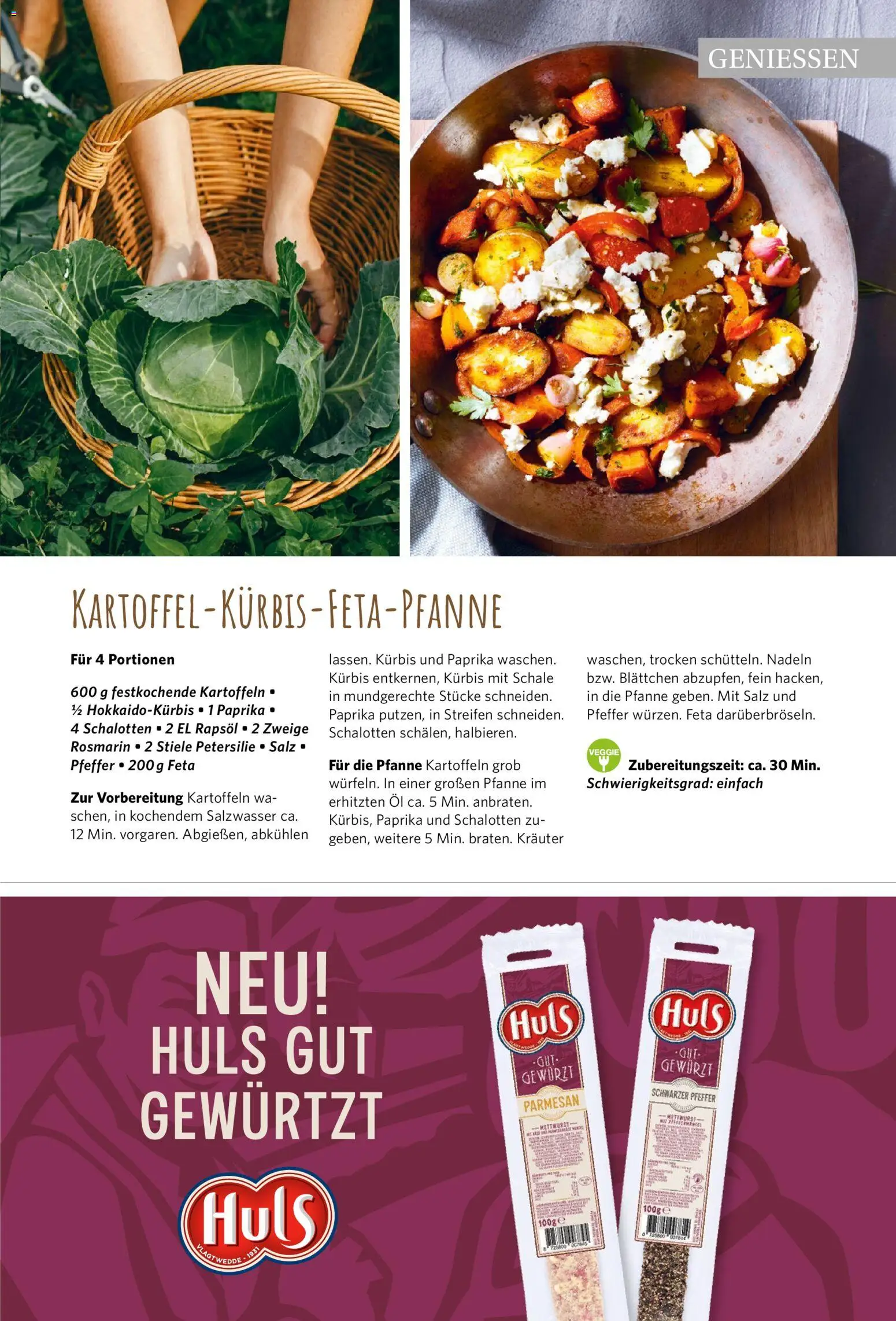 Famila Nordwest  myTime November 2025 – gültig ab 01.11.2025 | Seite: 33 | Produkte: Feta, Öl, Kartoffeln, Pfeffer