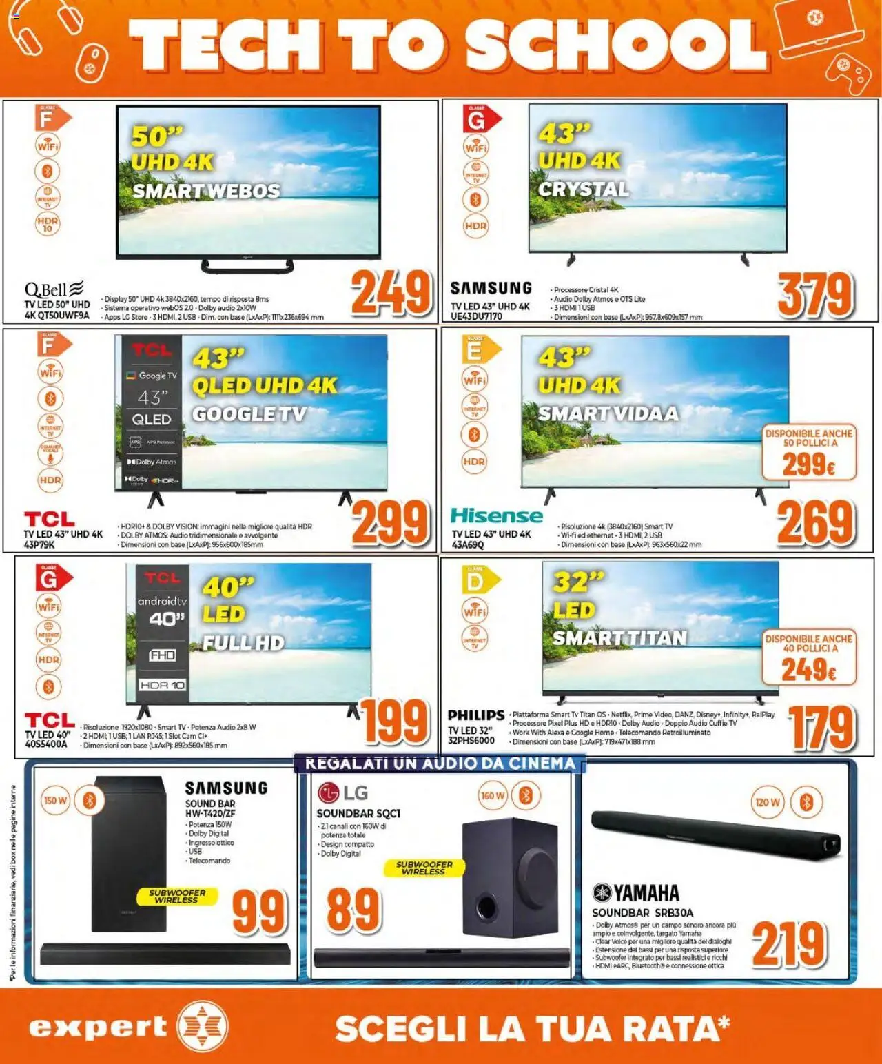 Volantino Expert del 06.09.2025 | Pagina: 19 | Prodotti: Telecomando, Audio, USB, Samsung