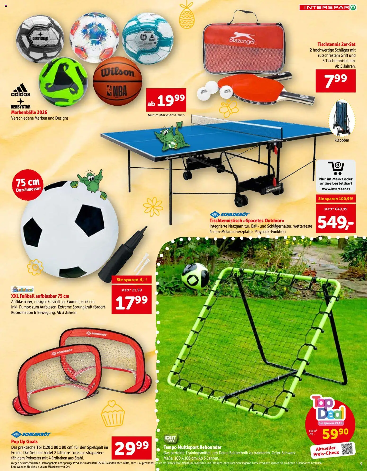 Interspar Sonderfolder Ostern  gültig ab 19.02.2026 | Seite: 9