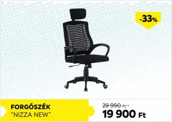 Möbelix Akciós újság - amely érvényes a következő dátumtól: 05.02.2026 | Oldal: 6 | Termékek: Forgószék