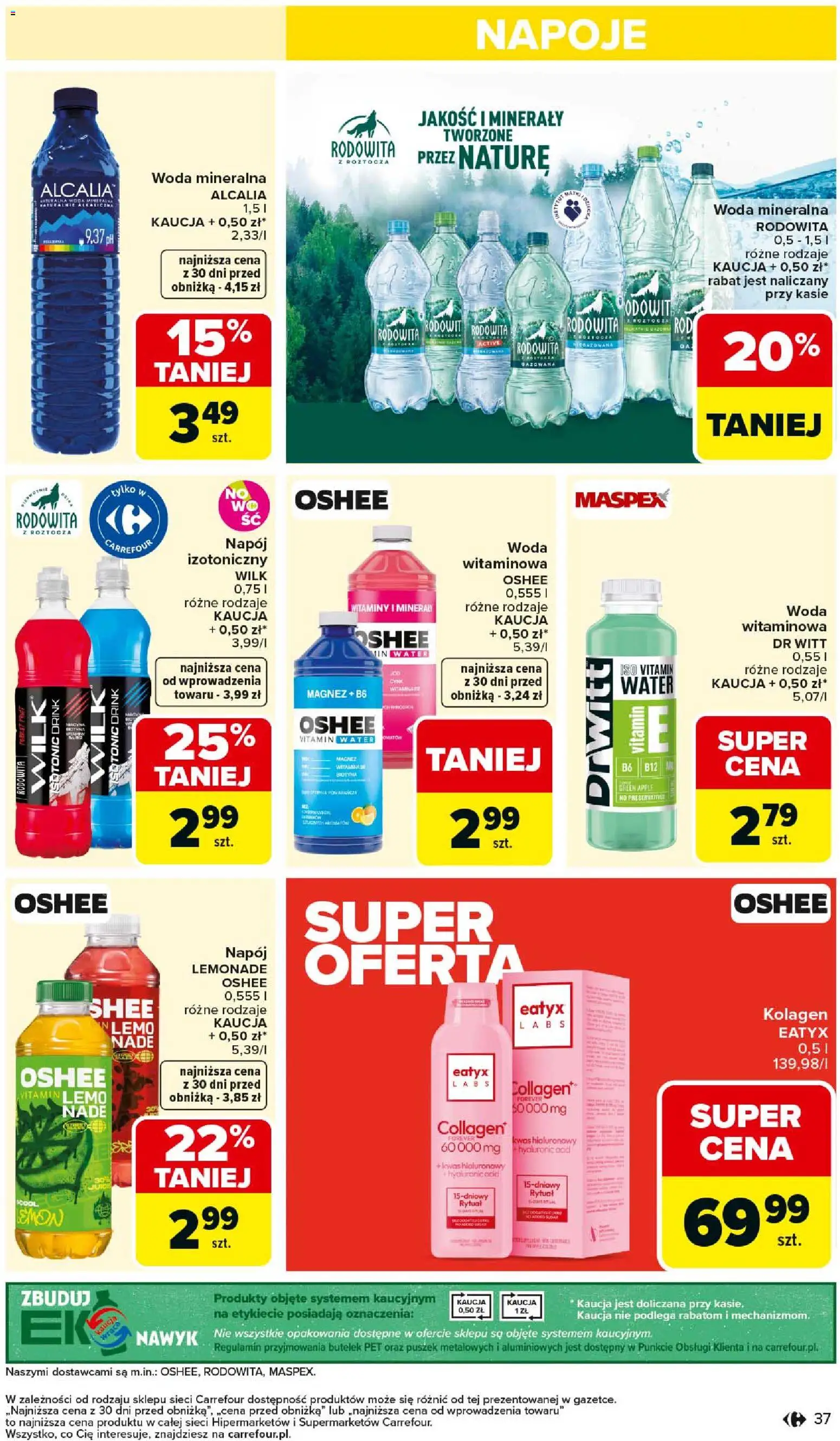 Carrefour gazetka od 02.03.2026 | Strona: 39 | Produkty: Napoje, Woda