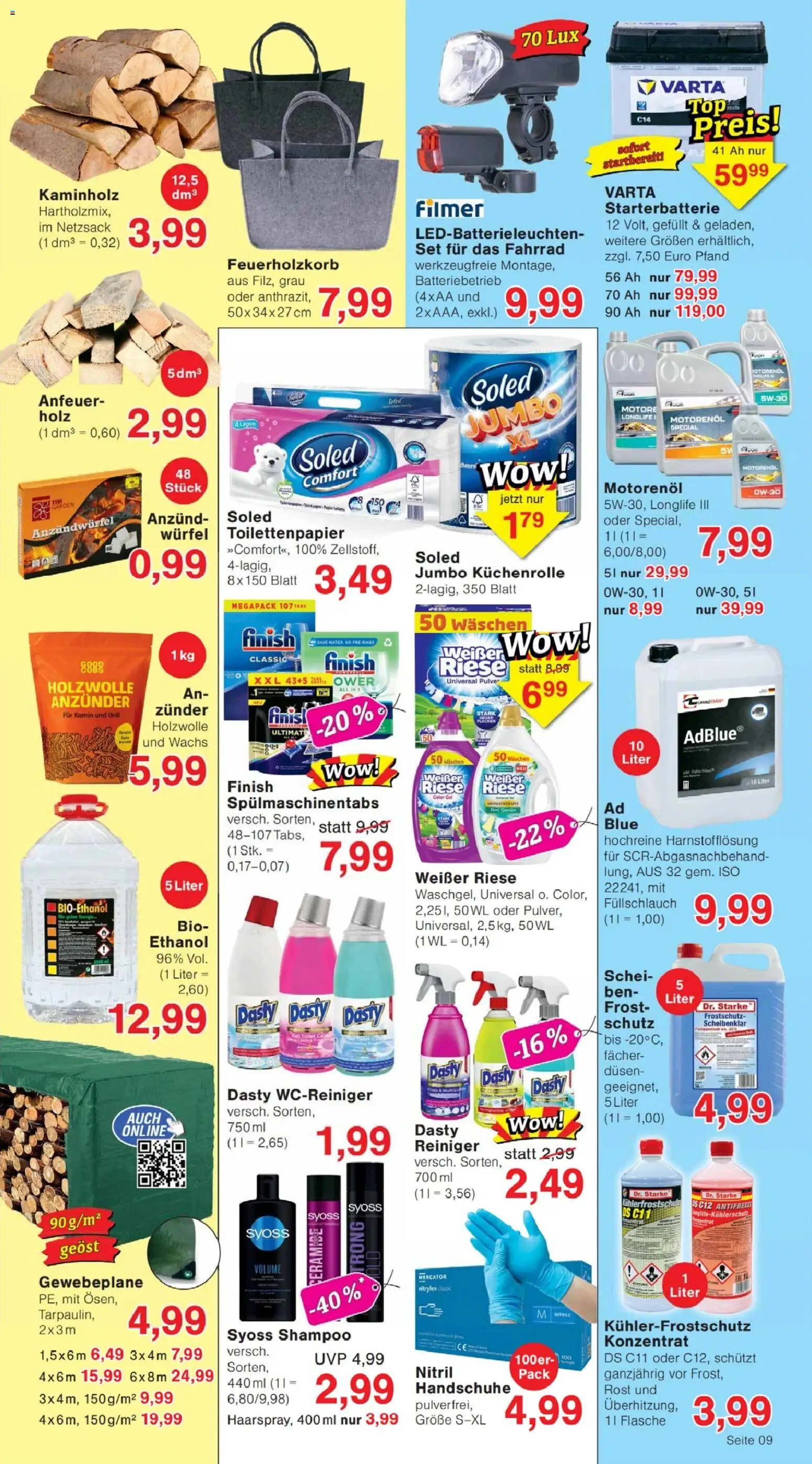 Jawoll Prospekt – gültig ab 24.11.2025 | Seite: 13 | Produkte: Kamin, Shampoo, Toilettenpapier, Küchenrolle