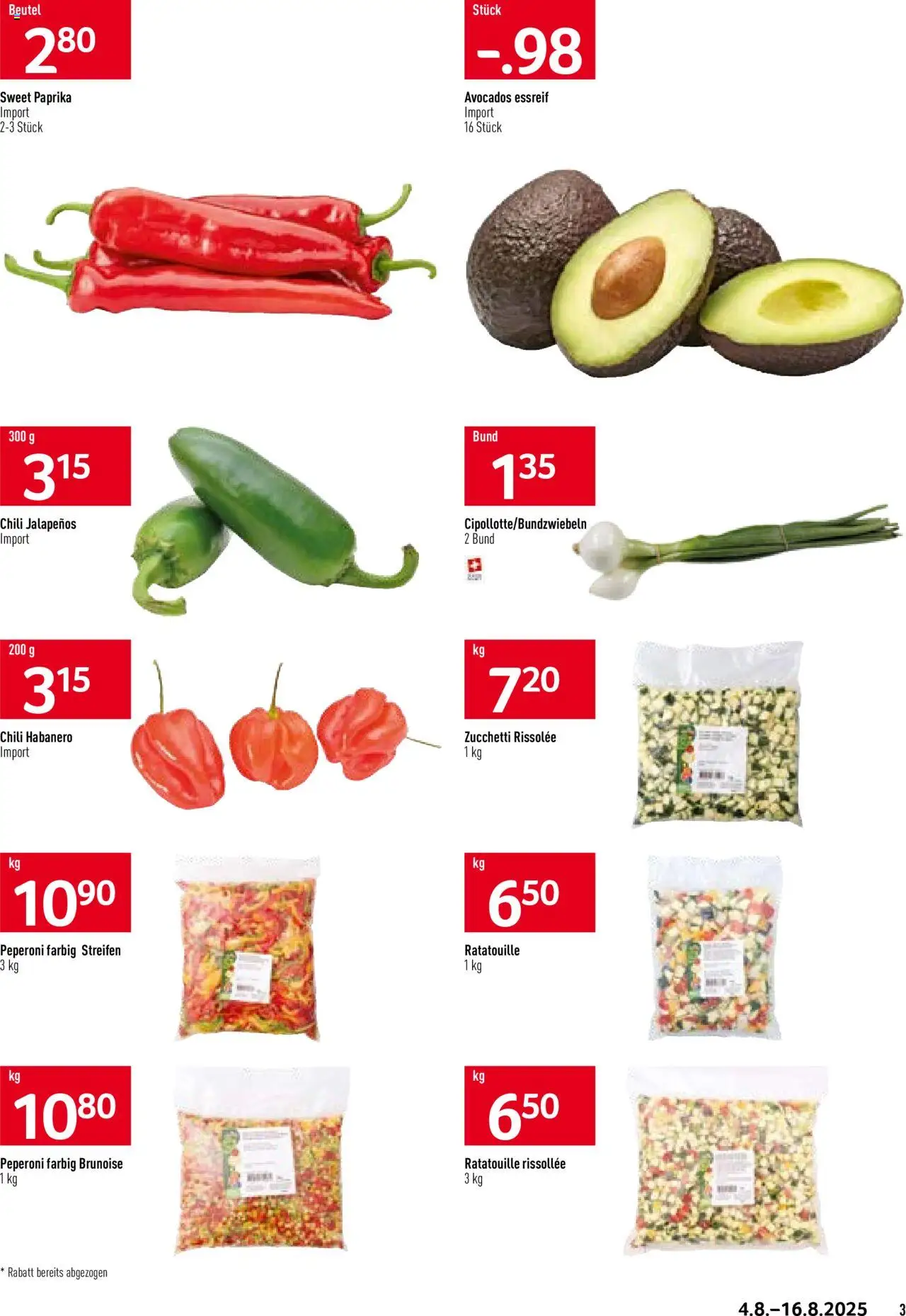 Prodega Aktionen Mediterran ab 04.08.2025 | Seite: 3 | Produkte: Chili