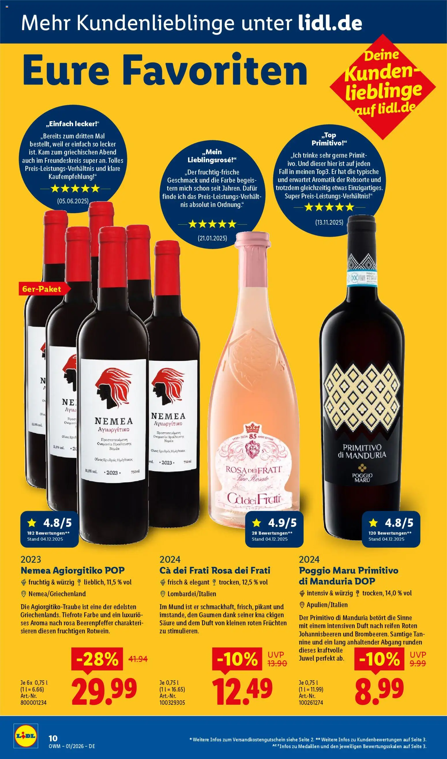 Lidl - Prospekt – gültig ab 01.01.2026 | Seite: 10