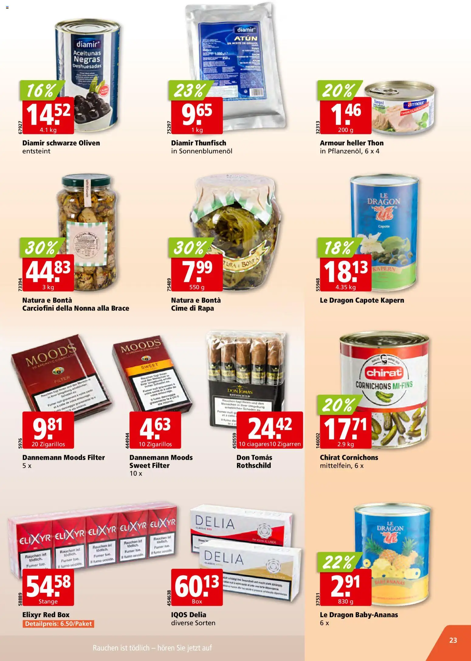 Aligro Aktionen – gültig ab 17.11.2025 | Seite: 23 | Produkte: Box, Ananas