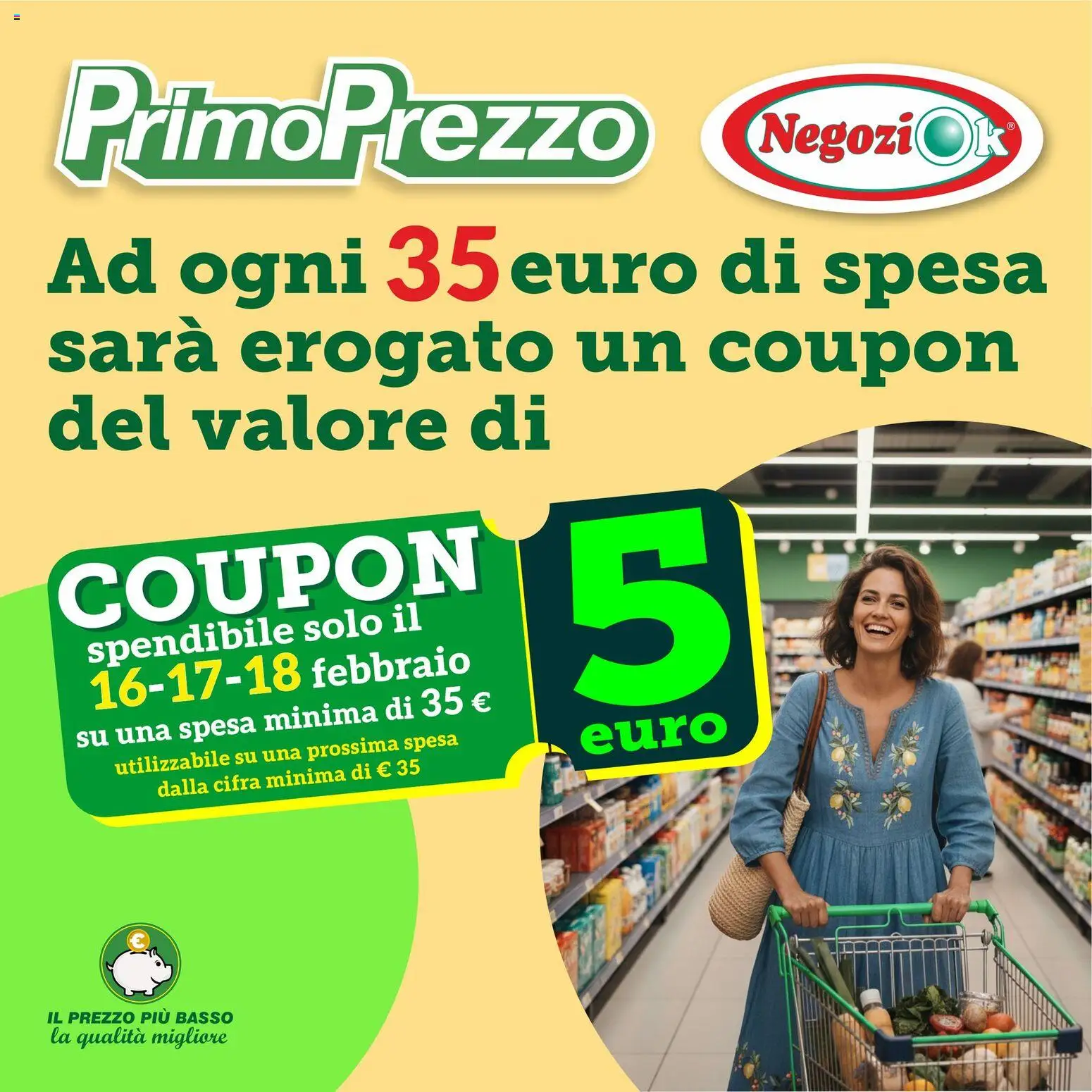 Volantino Primo Prezzo del 16.02.2026 | Pagina: 1