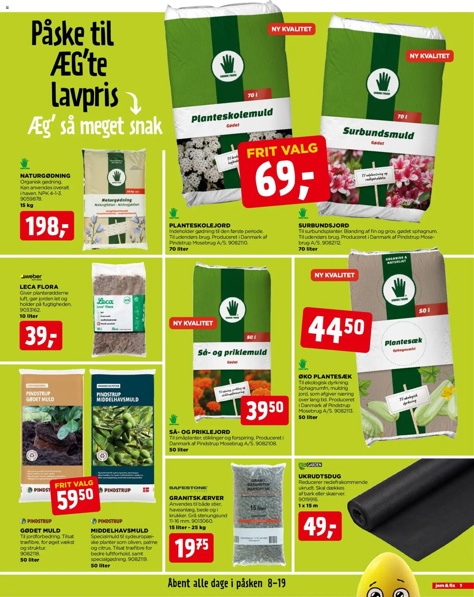 Jem & fix tilbudsavis – gyldig fra 29.03.2026 | Side: 9 | Produkter: Søm