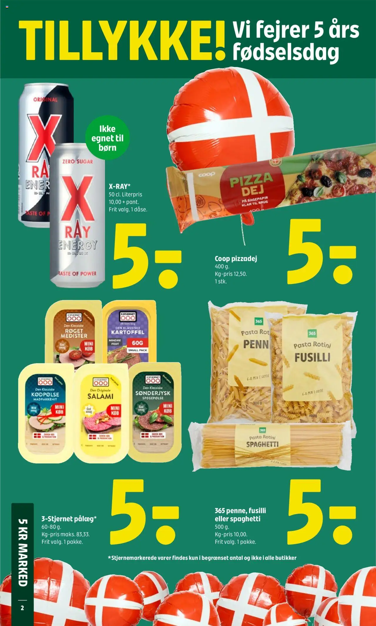 Coop 365 Tilbudsavis gyldig fra 28.08.2025 | Side: 2 | Produkter: Pizza, Spaghetti, Pasta, Spegepølse