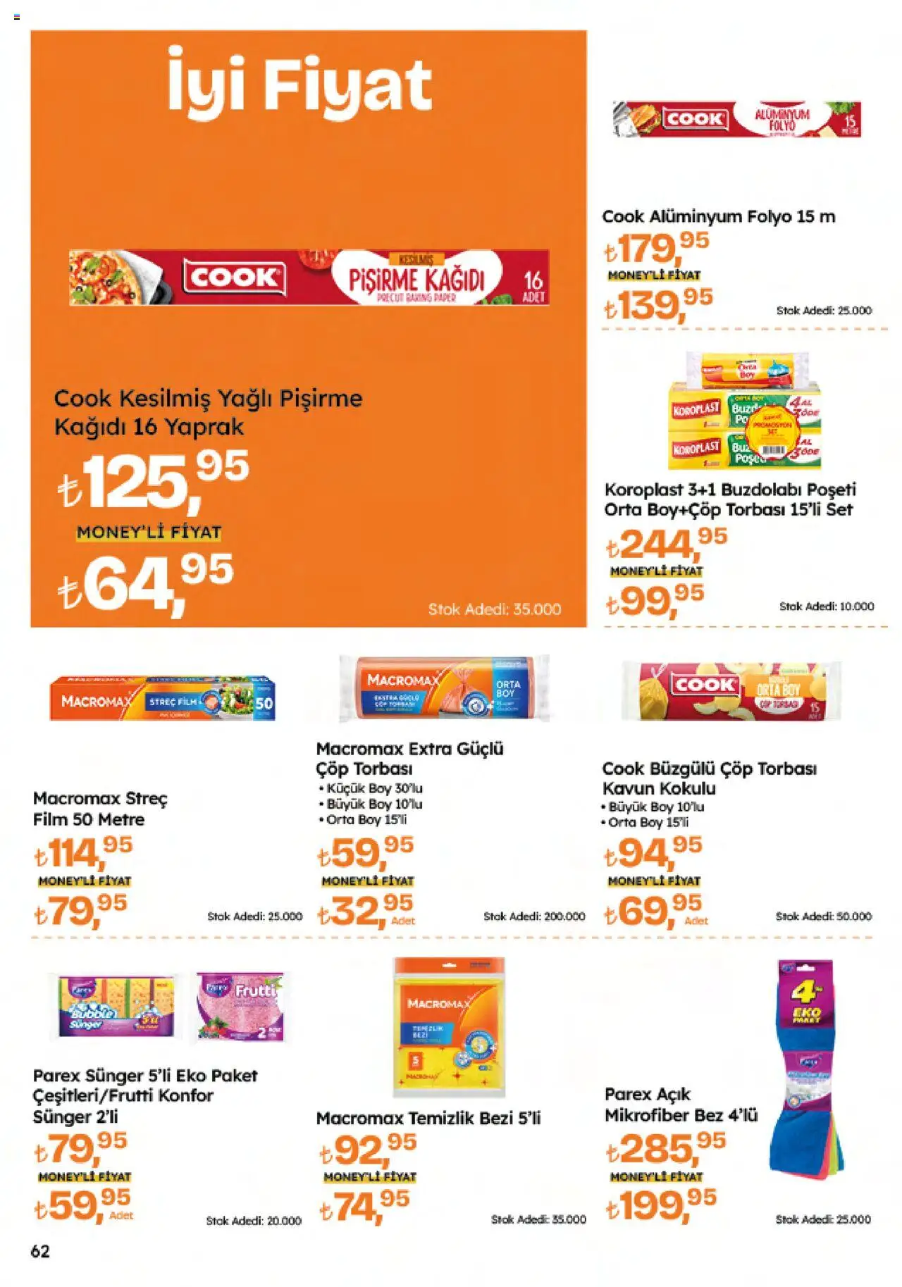 Migros Katalog - Migroskop - 09.10.2025 tarihinden itibaren geçerlidir | Sayfa: 62 | Ürünler: Çöp torbası, Kavun, Buzdolabı