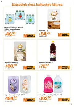 Migros Katalog - Migroskop - 07.08.2025 tarihinden itibaren geçerlidir | Sayfa: 5 | Ürünler: Yumuşatıcı, Şeker, Üzüm, Toz şeker