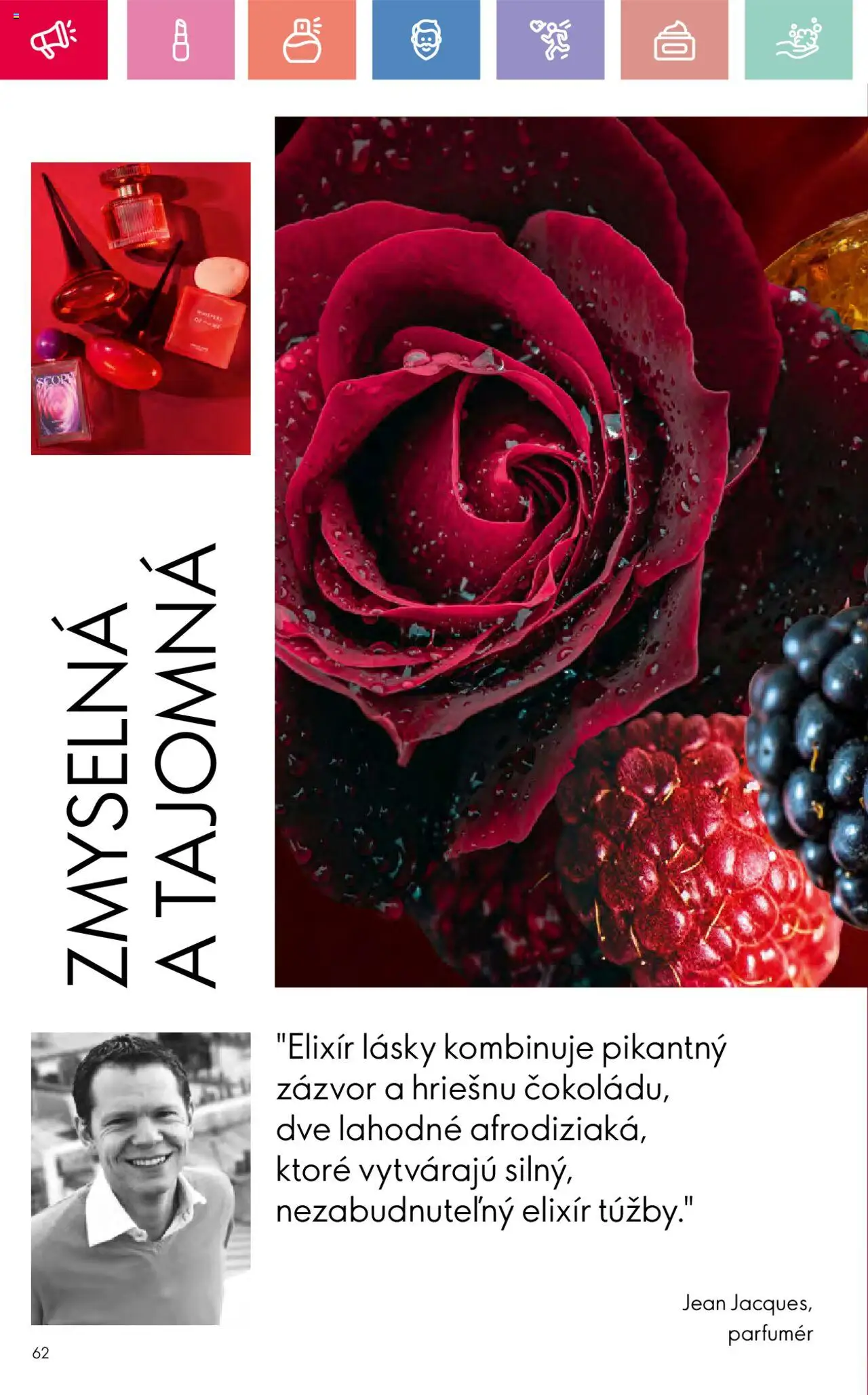 Katalóg Oriflame 10 2025 │ platný od 06.07.2025 | Strana: 62 | Produkty: Zázvor, Parfém