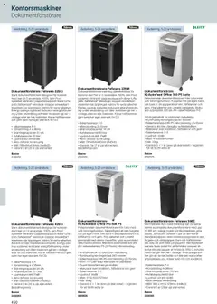 Office Depot - Kontorskatalog 2024   - Förhandsvisning av reklamblad från butik Office Depot aktuell från 15.02.2024 | Sida: 452 | Produkter: Gem, Skåp, Papper, Dokumentförstörare