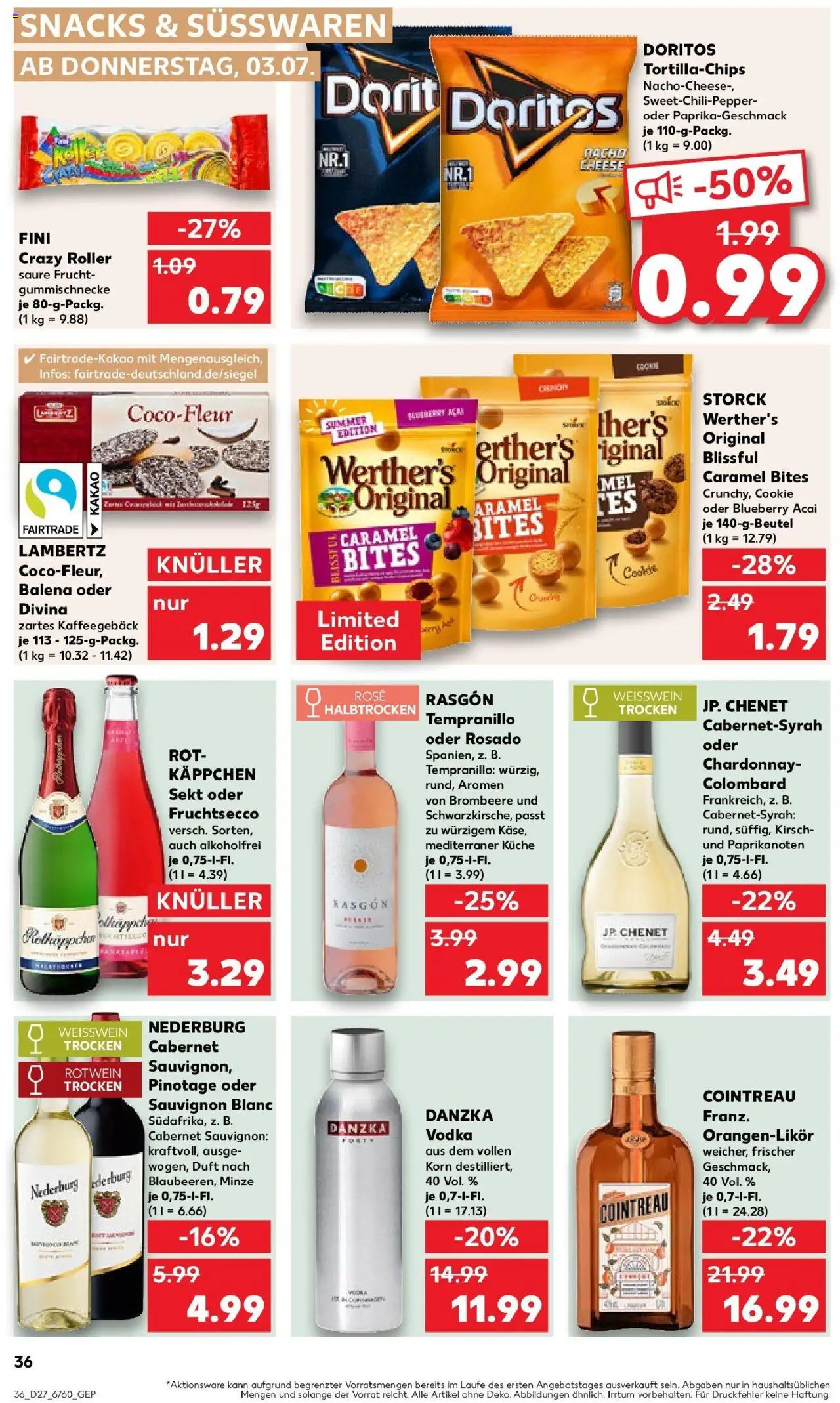 Kaufland prospekt Feuchtwangen	 - gültig ab dem 06.07.2025 | Seite: 51 | Produkte: Weißwein, Küche, Rotkäppchen, Chips