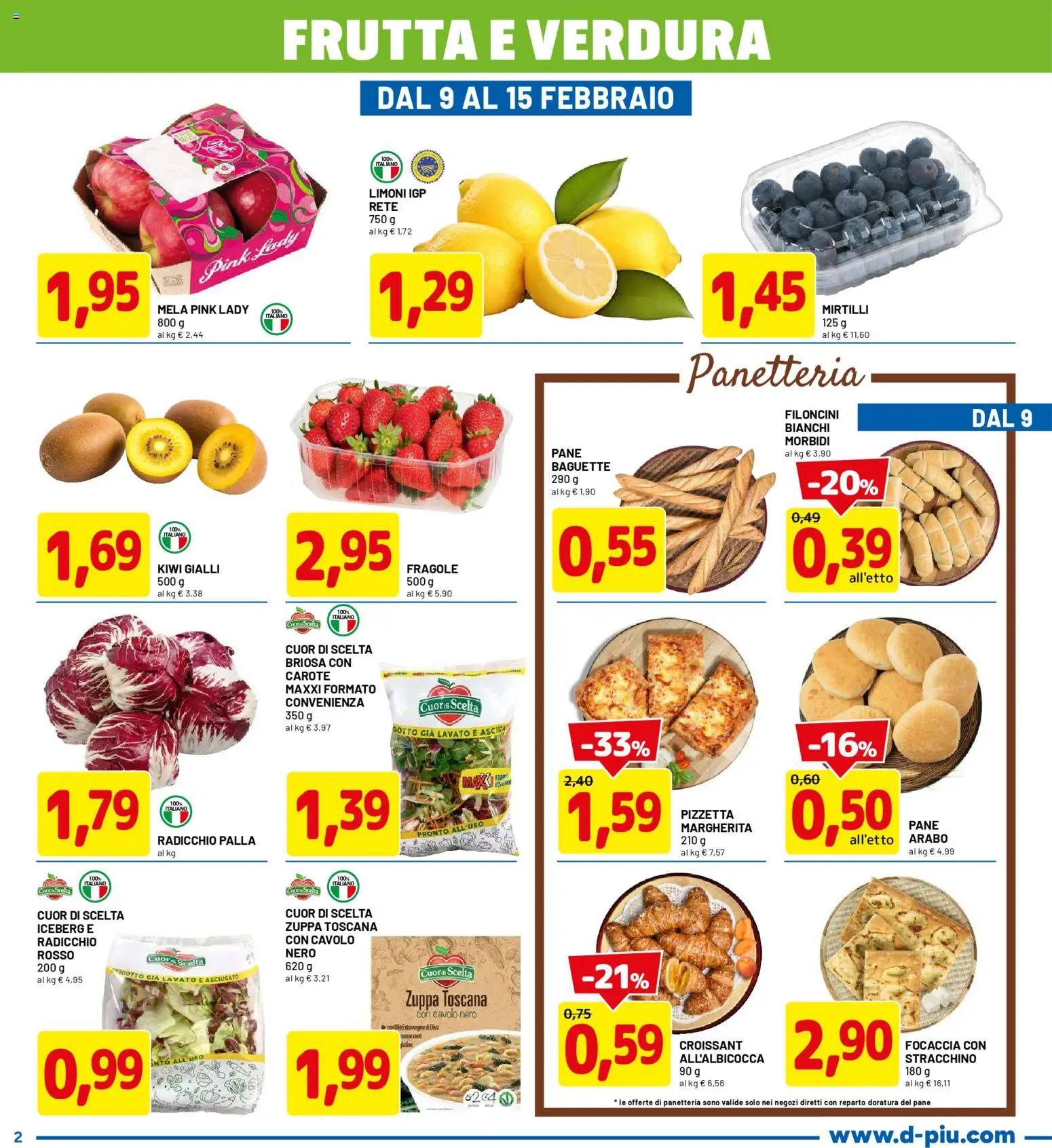 Volantino D Più del 09.02.2026 | Pagina: 2