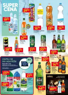 Náhled letáku Hruška leták od 15.04.2026 | Strana: 8 | Produkty: Staropramen, Sirup Jupí, Čaj, Ledový čaj
