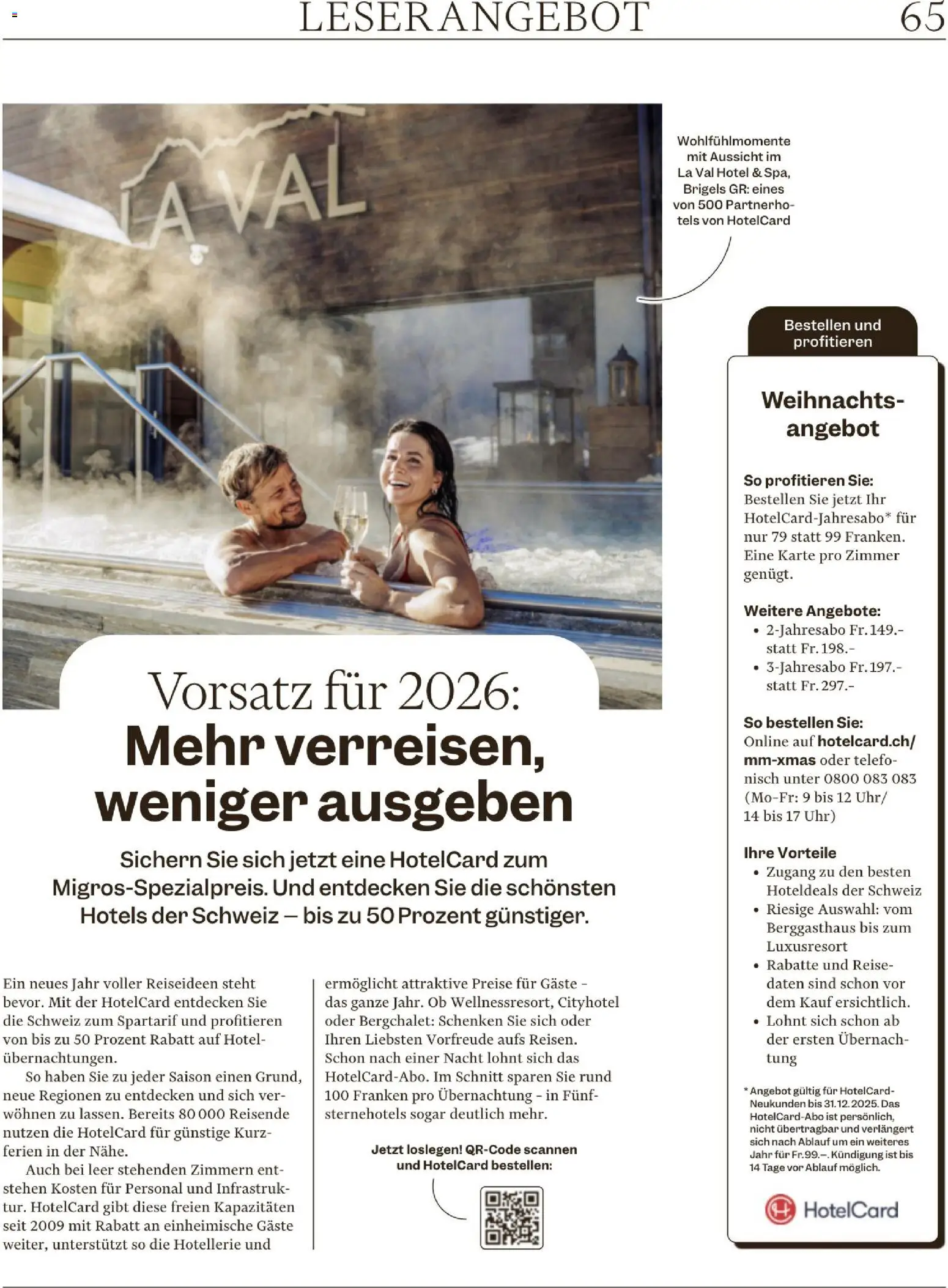 Migros - Magazin – gültig ab 09.12.2025 | Seite: 65