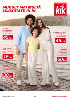 Ofertele Kik valabile de la 23.03.2026