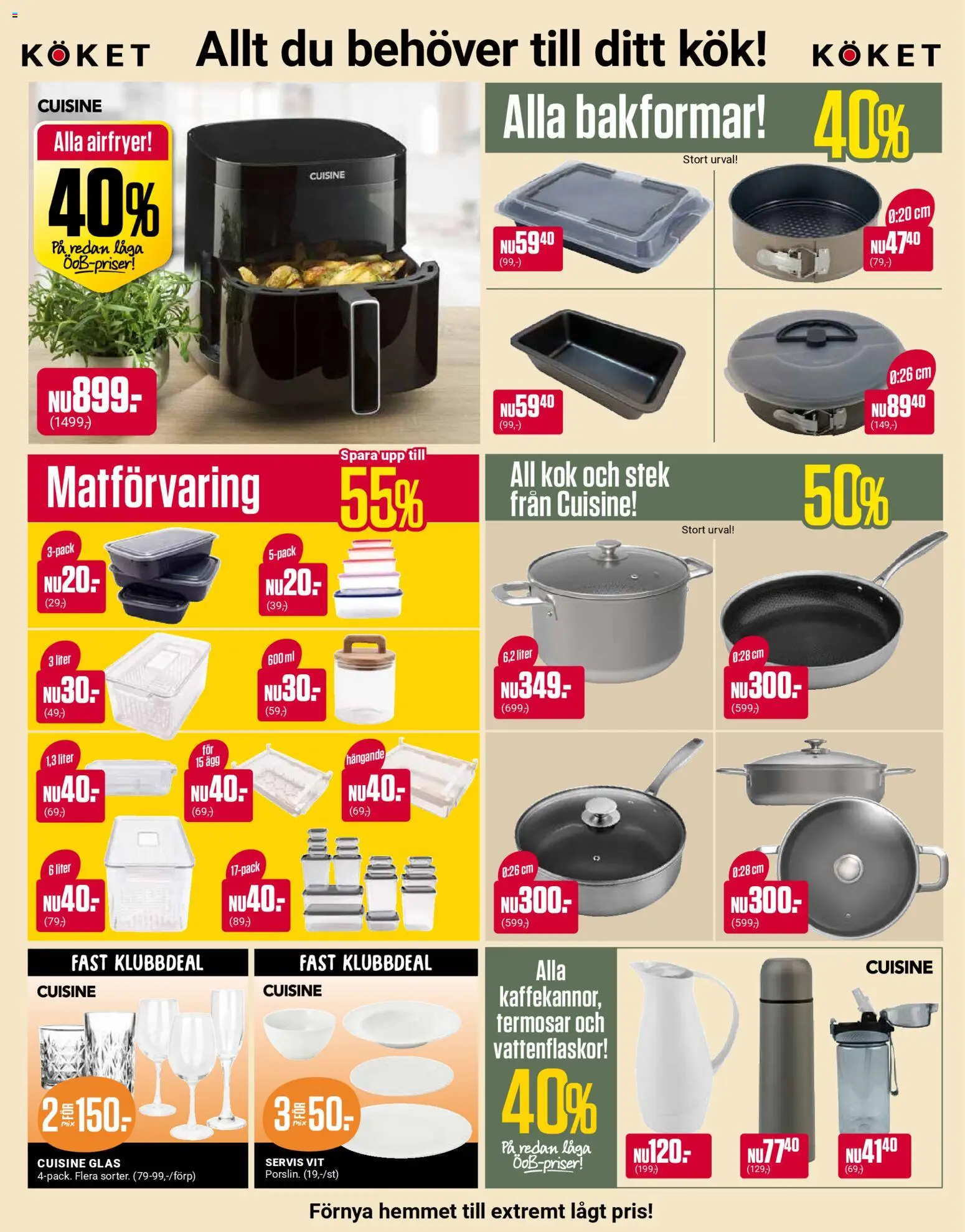 ÖoB reklamblad aktuell från 12.01.2026 | Sida: 6 | Produkter: Ägg, Airfryer