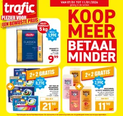 Trafic - Folder - Voorbeeld van een folder van Trafic, geldig van 07.01.2026