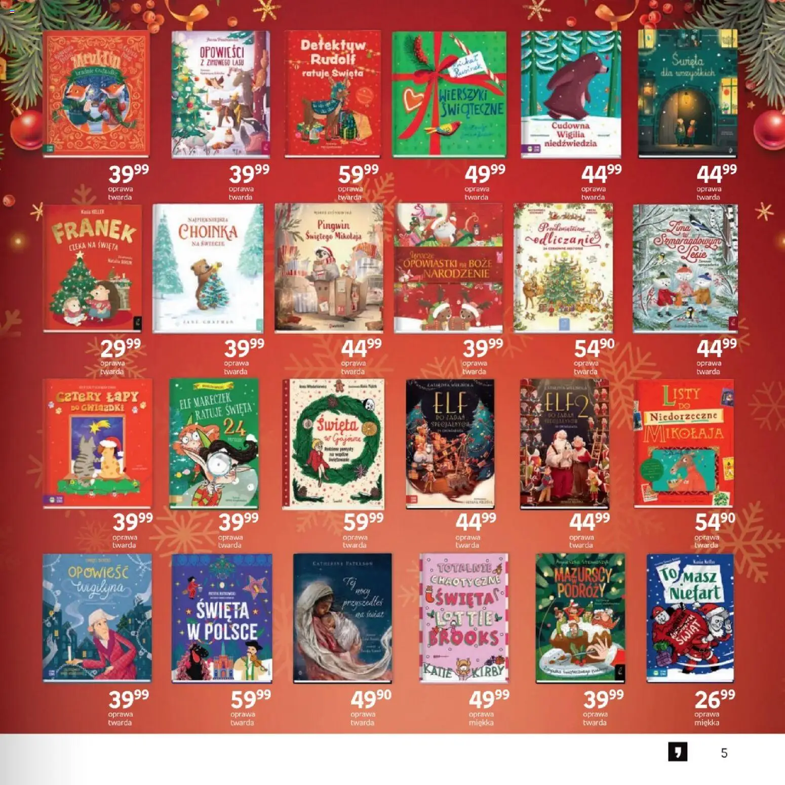 Empik promocje - Xmas Zabawki2 od 10.12.2025 | Strona: 5 | Produkty: Choinka