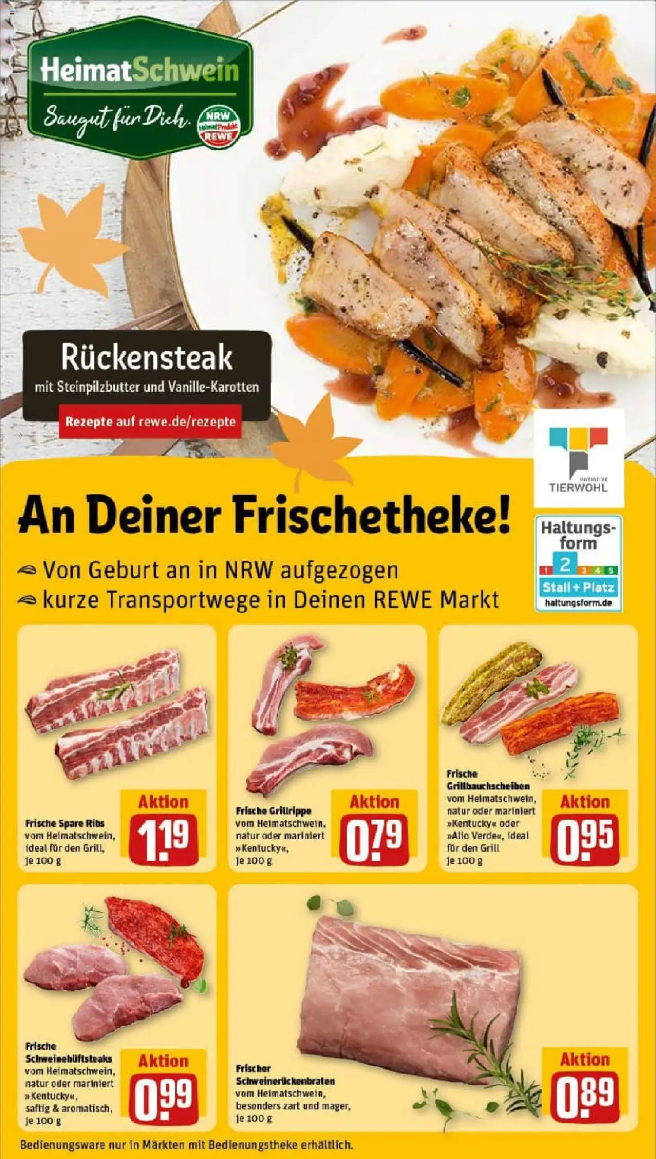Rewe prospekt Dortmund	 – gültig ab 28.09.2025 | Seite: 10 | Produkte: Grill, Spare ribs, Steak