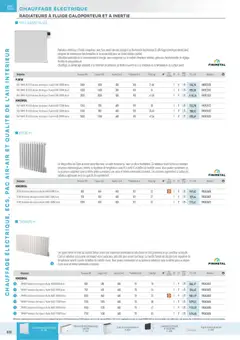 Rexel - Prévisualisation de Rexel - Brochure Chauffage Électrique, ECS, PAC AIR-AIR Et Qualite De L´Air Interieur valide à partir de 18.11.2025 | Page: 20 | Produits: Poids, Plinthe, Radiateur, Cadre