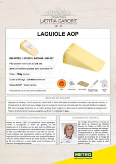 METRO - Prévisualisation de METRO Collection Laetitia Gaborit valide à partir de 01.01.2026 | Page: 8 | Produits: Couteau, Poids, Porte, Fromage
