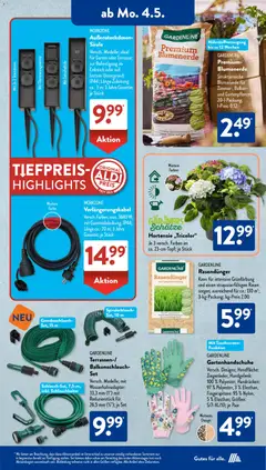 Aldi Süd Prospekt 	 ab 04.05.2026 gültig | Seite: 2 | Produkte: Hortensie, Blumenerde, Bekleidung