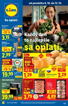 Lidl leták platný od 06.10.2025