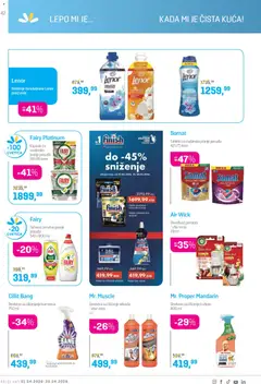 Lilly drogerie katalog - pregled Lilly drogerie kataloga - važi od 01.04.2026 | Strana: 42