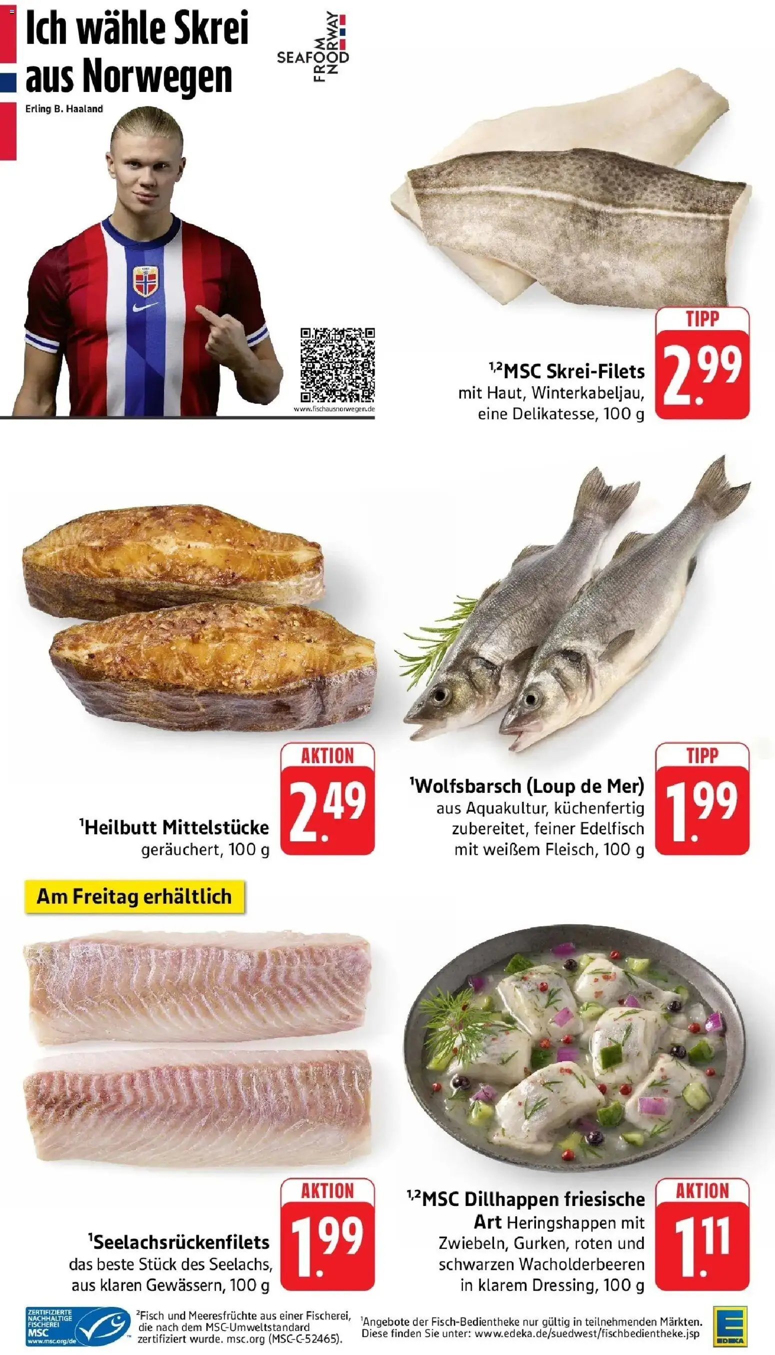 Edeka prospekt Weinstadt-Großheppach	 – gültig ab 15.03.2026 | Seite: 17 | Produkte: Meeresfrüchte