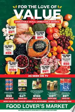 Food Lover's Market specials catalogue – valid from 14.11.2025