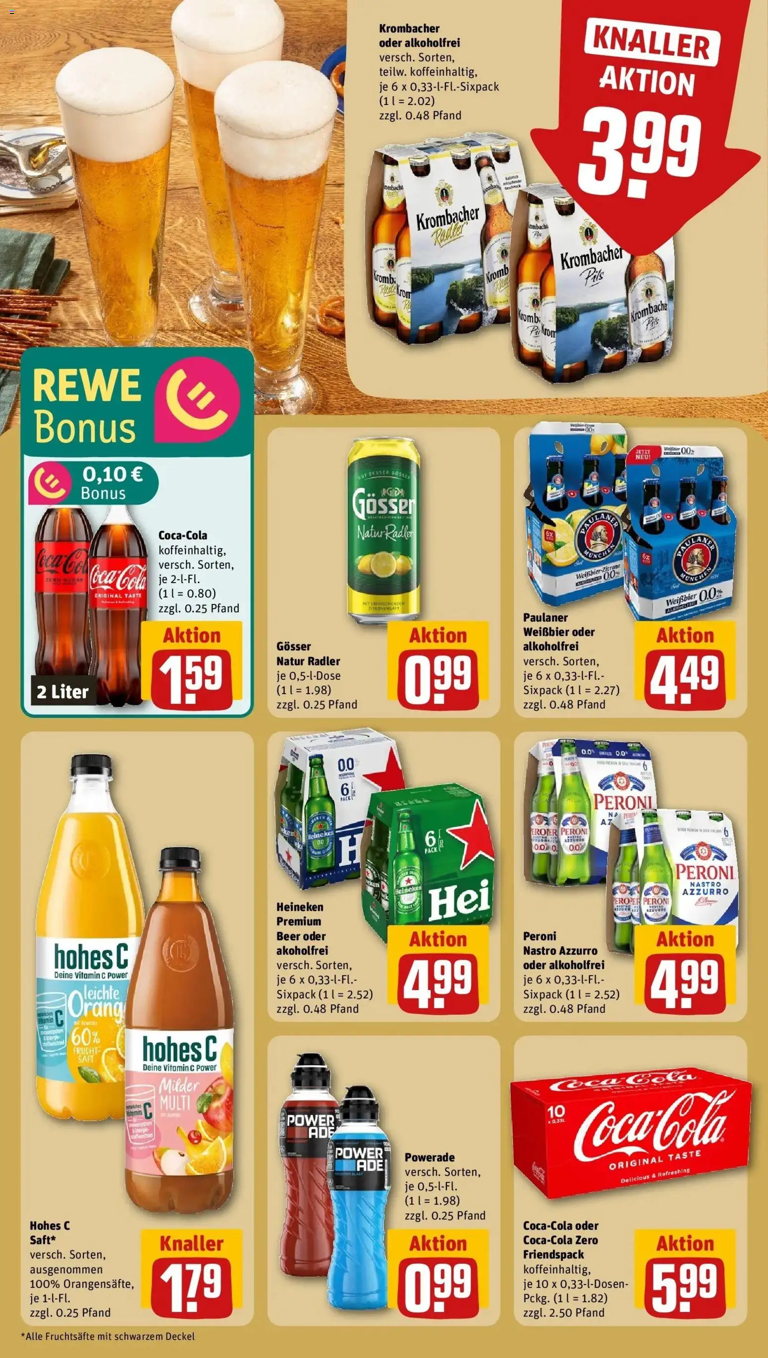 Rewe Prospekt Berlin / Kreuzberg	 – gültig ab 02.03.2026 | Seite: 16 | Produkte: Weißbier, Radler, Hohes c, Paulaner