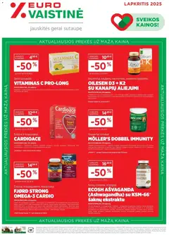 EUROVAISTINĖ leidinys galioja nuo 01.11.2025