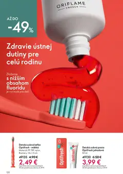Oriflame leták platný od 15.04.2026 | Strana: 120 | Produkty: Zubná kefka, Zubná pasta