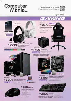 Preview of Computer Mania specials valid from 01.08.2025