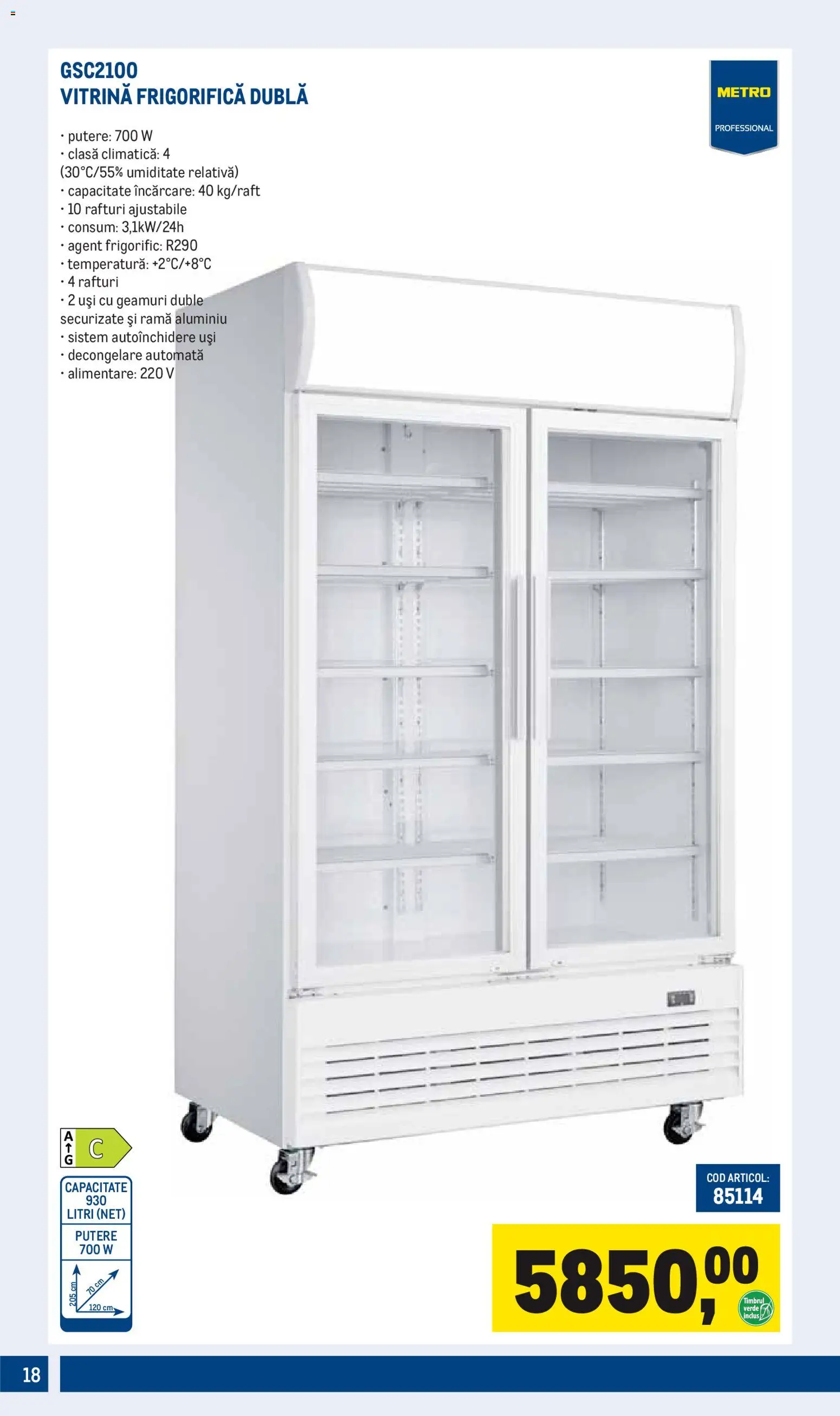 Noul catalog Metro – valabil de la 05.01.2026 | Pagină: 18 | Produse: Vitrină