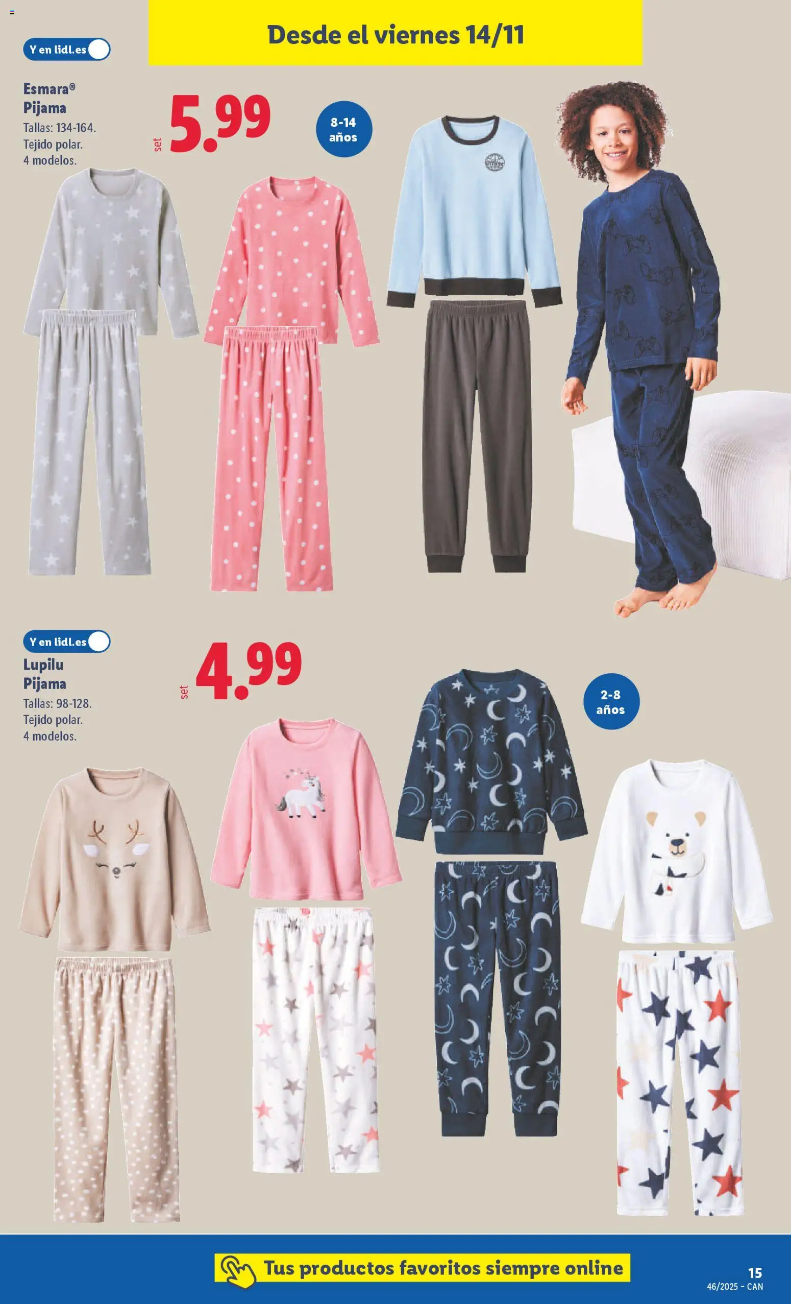 Lidl - Canarias │ válido desde el 10.11.2025 | Página: 21 | Productos: Pijama