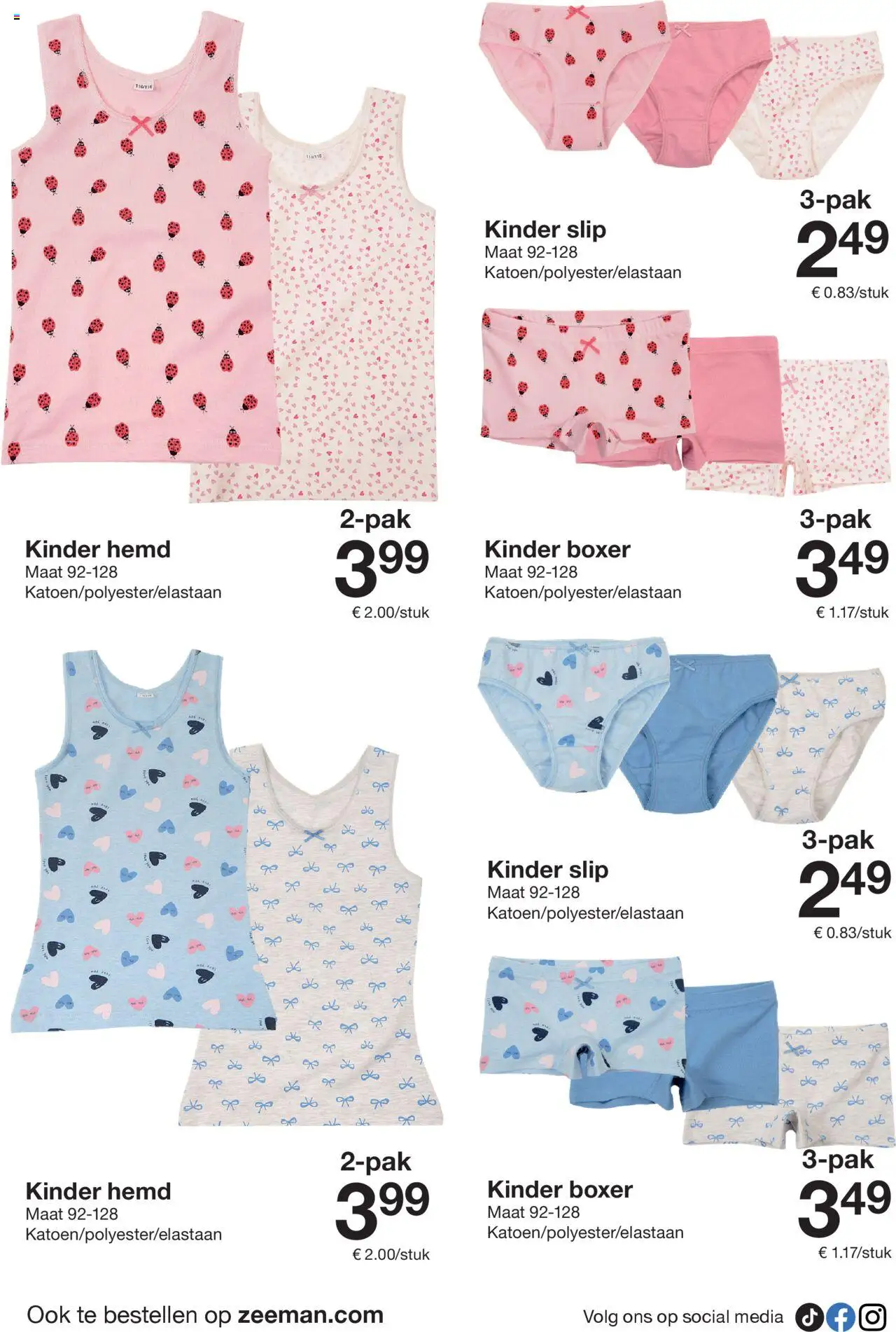  | Pagina: 7 | Producten: Hemd, Slip, Kinder