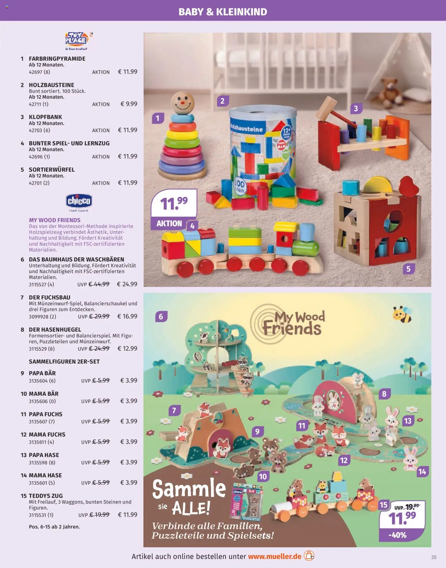 Müller Spielwarenkatalog – gültig ab 27.10.2025 | Seite: 35 | Produkte: Spiel