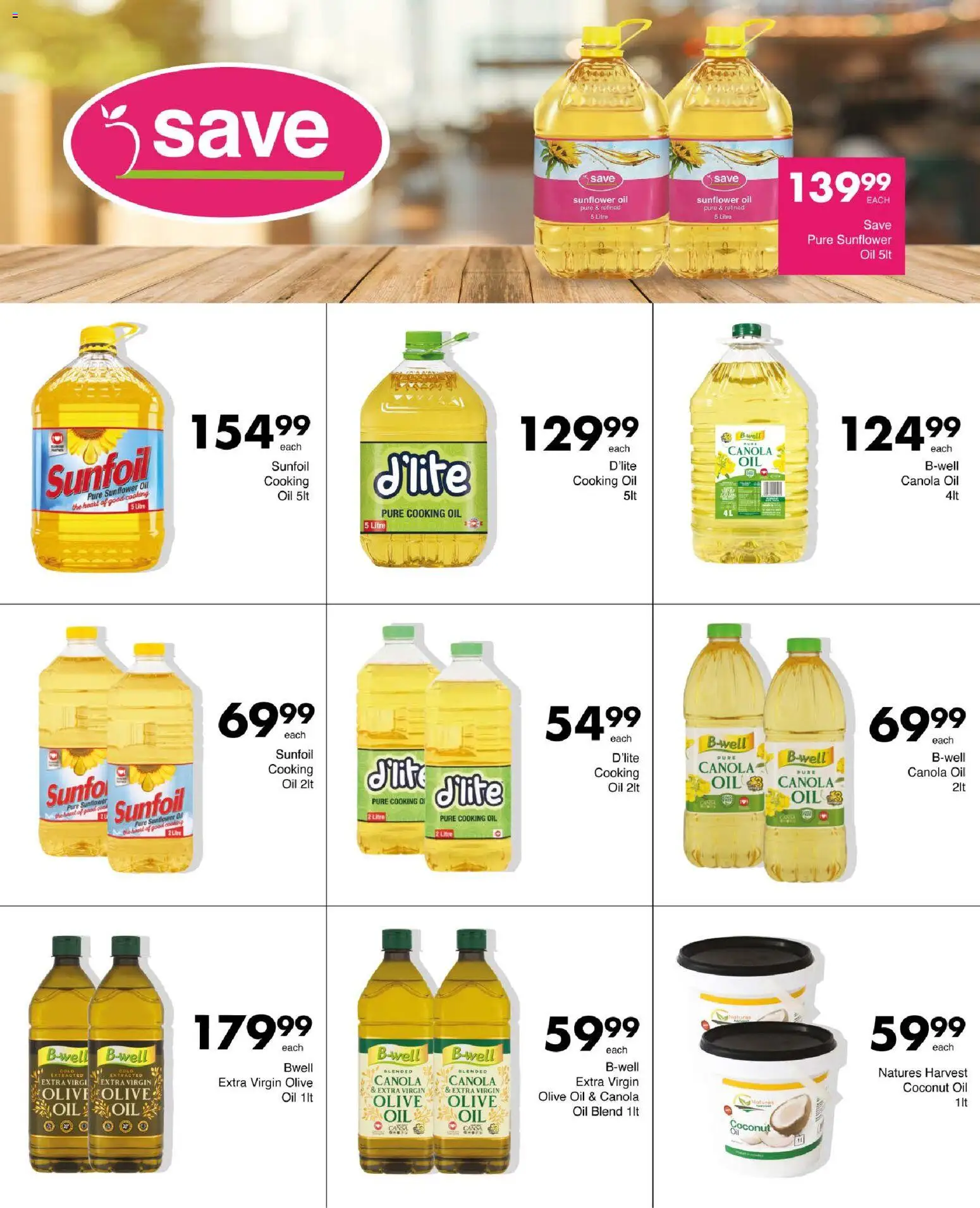 New Save catalogue – valid from 29.12.2025 | Page: 18 | Products: Oil