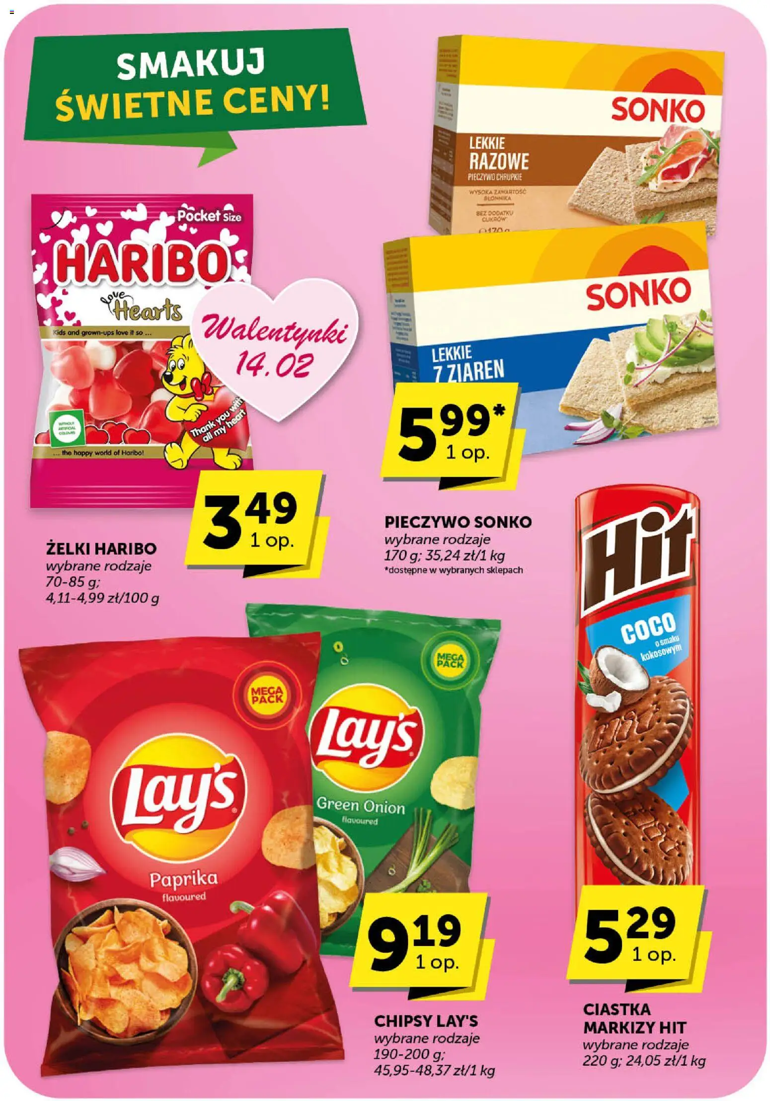 Euro Sklep Gazetka od 05.02.2026 | Strona: 27 | Produkty: Żelki haribo, Pieczywo, Chipsy, Pieczywo chrupkie