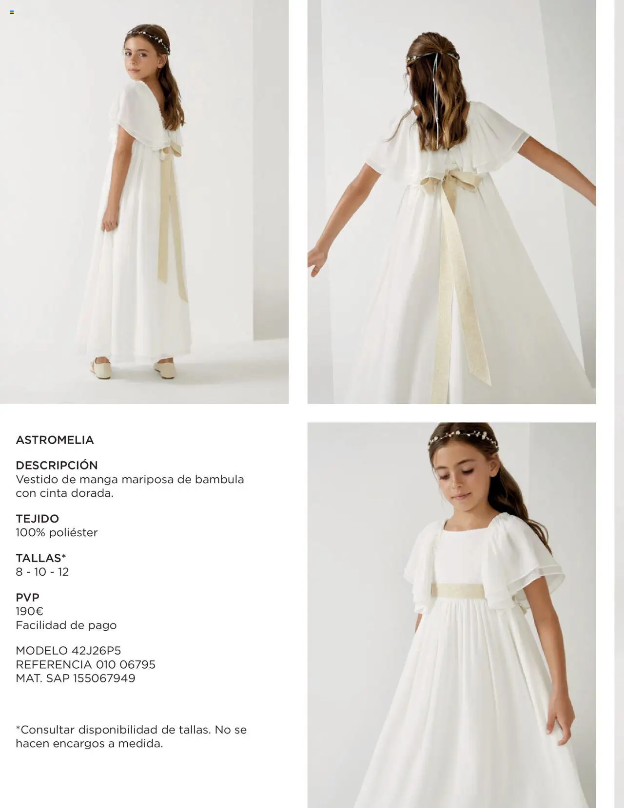 El Corte Inglés Comuniones 2025 │ válido desde el 22.11.2024 | Página: 48