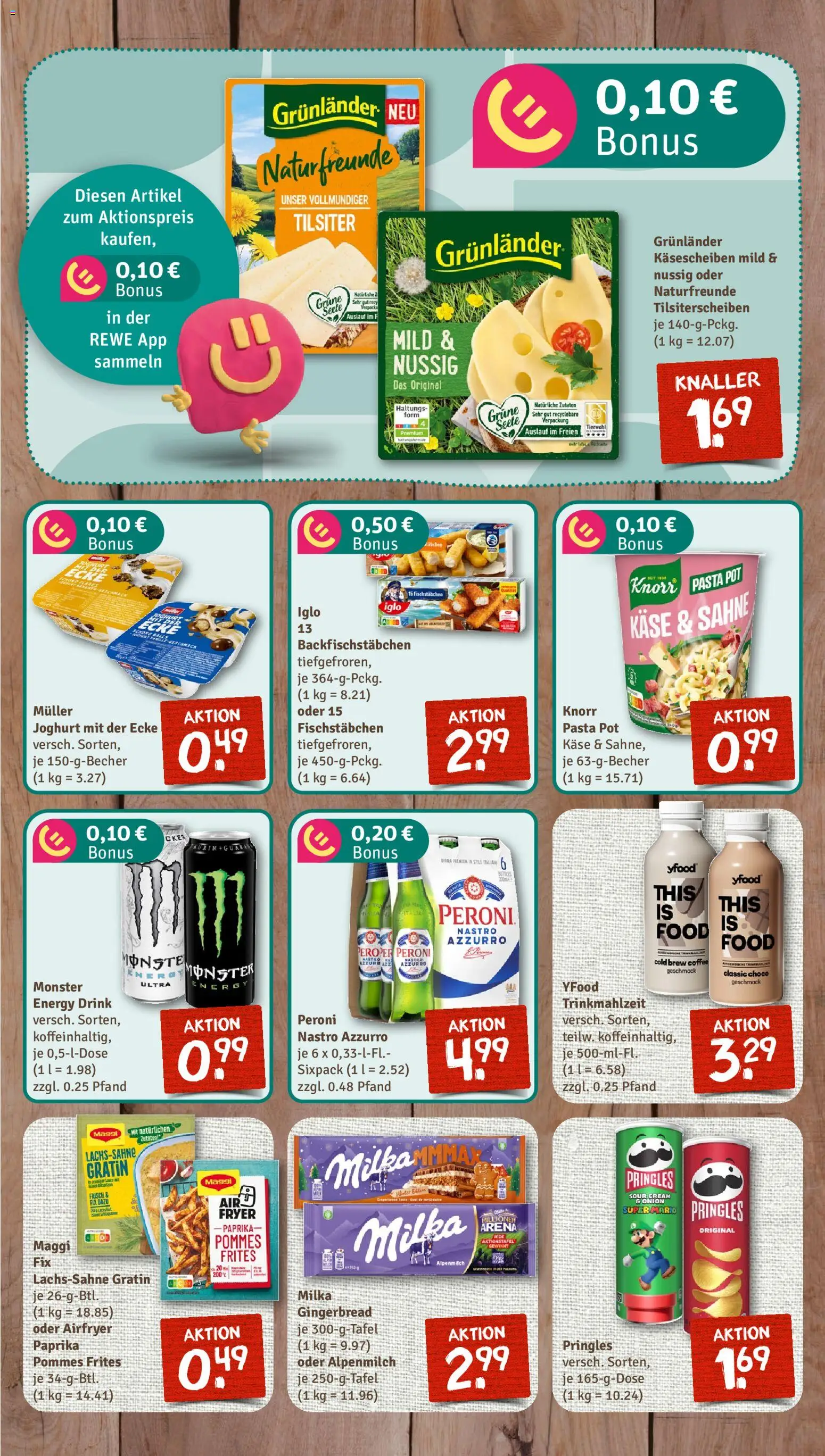 Nahkauf Prospekt – gültig ab 26.10.2025 | Seite: 6 | Produkte: Iglo, Pommes frites, Milka, YFood