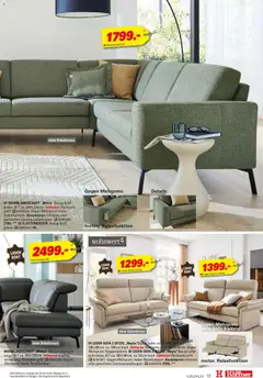 Höffner Prospekt 	 ab 28.10.2025 gültig | Seite: 13 | Produkte: Wohnlandschaft, Ledersofa, Sofa