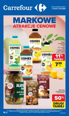 Pogląd oferty "Carrefour Gazetka - Markowe atrakcje cenowe" - ważna od 27.10.2025
