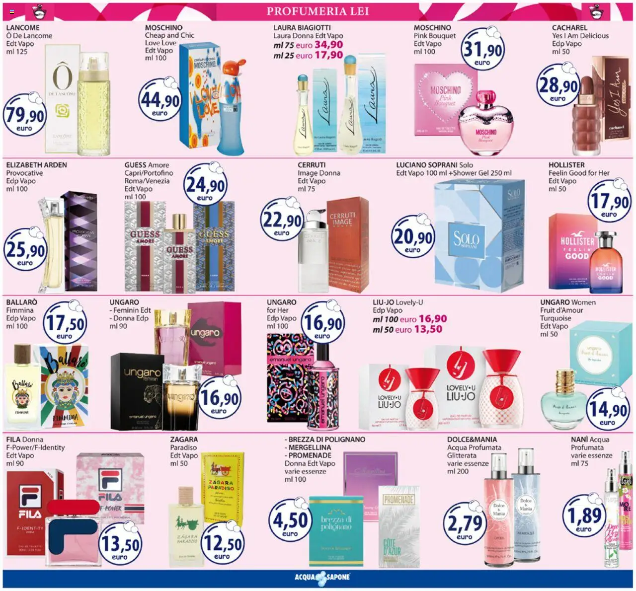 Volantino Acqua e Sapone del 11.08.2025 | Pagina: 2 | Prodotti: Acqua