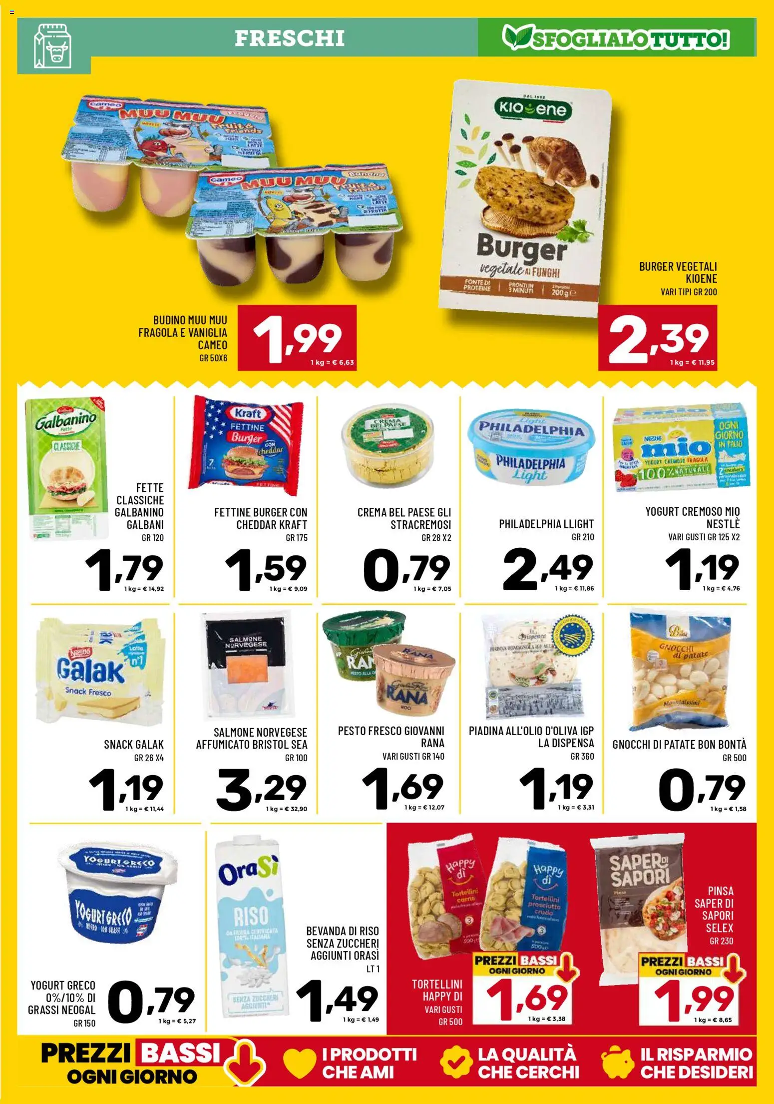 Volantino Il Centesimo del 25.11.2025 | Pagina: 11 | Prodotti: Riso, Patate, Piadina, Gnocchi