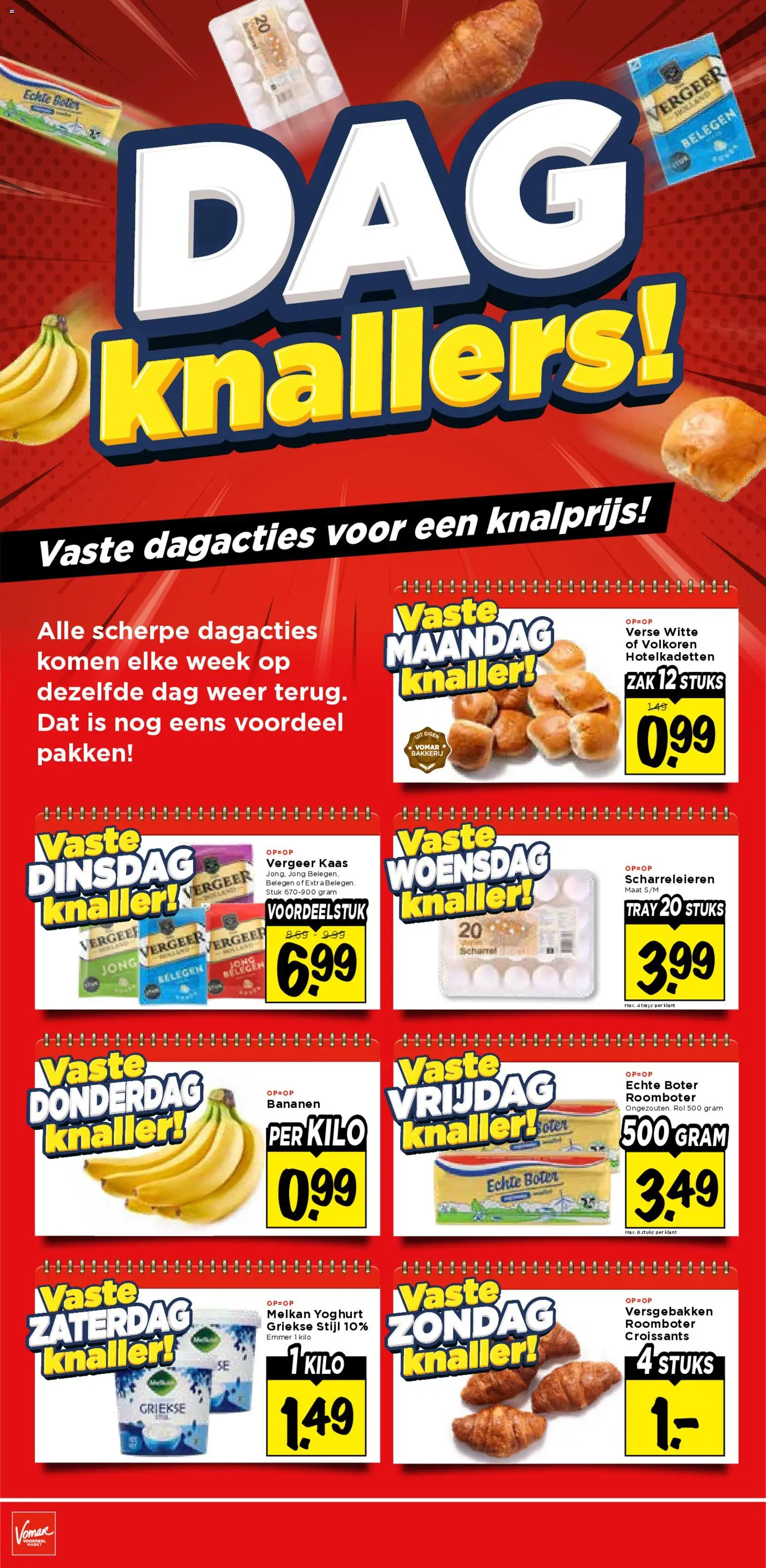 {H1} | Pagina: 19 | Producten: Boter, Bananen, Roomboter, Bakkerij