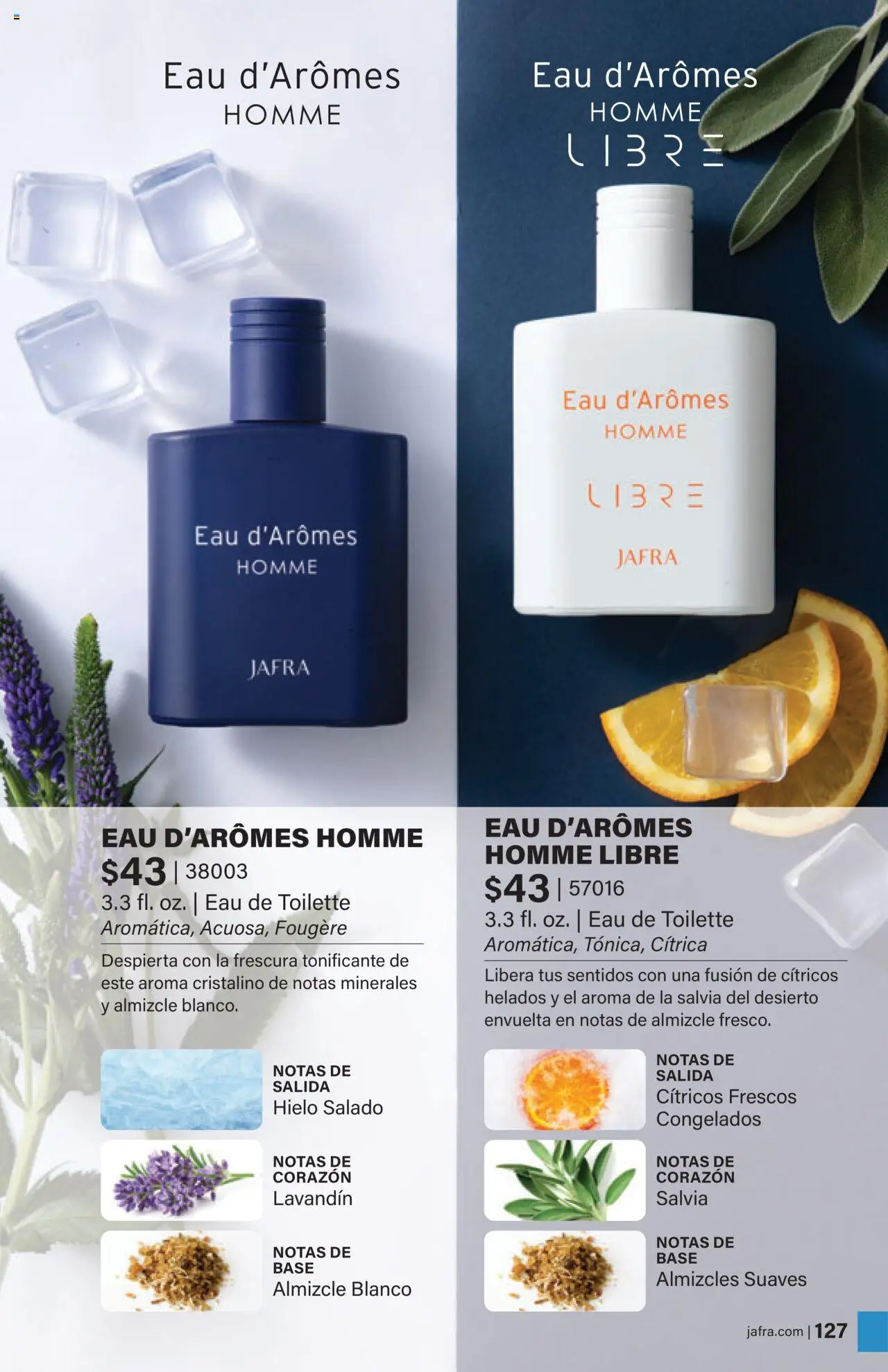 JAFRA folleto │ válido desde el 01.08.2025 | Página: 127 | Productos: Eau de toilette, Ηλεκτρονικα ειδη